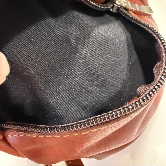 Sergio’s Collection Women’s Brown Leather Back Pack Handcrafted EUC main image 8